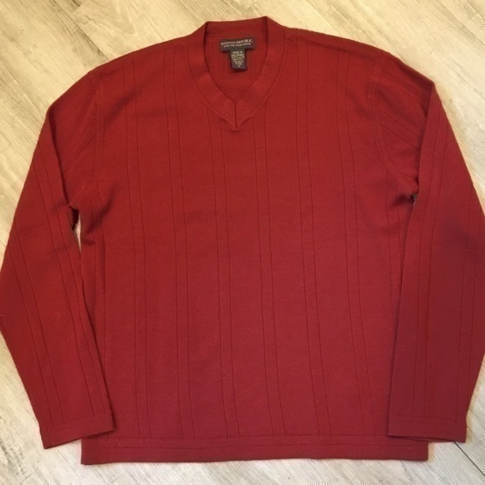 Banana Republic Men’s Merino Wool Sweater Medium NWOT
